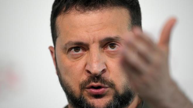 War in Ukraine: Ukrainian President Volodymyr Zelensky has announced a ceasefire. (archive image)