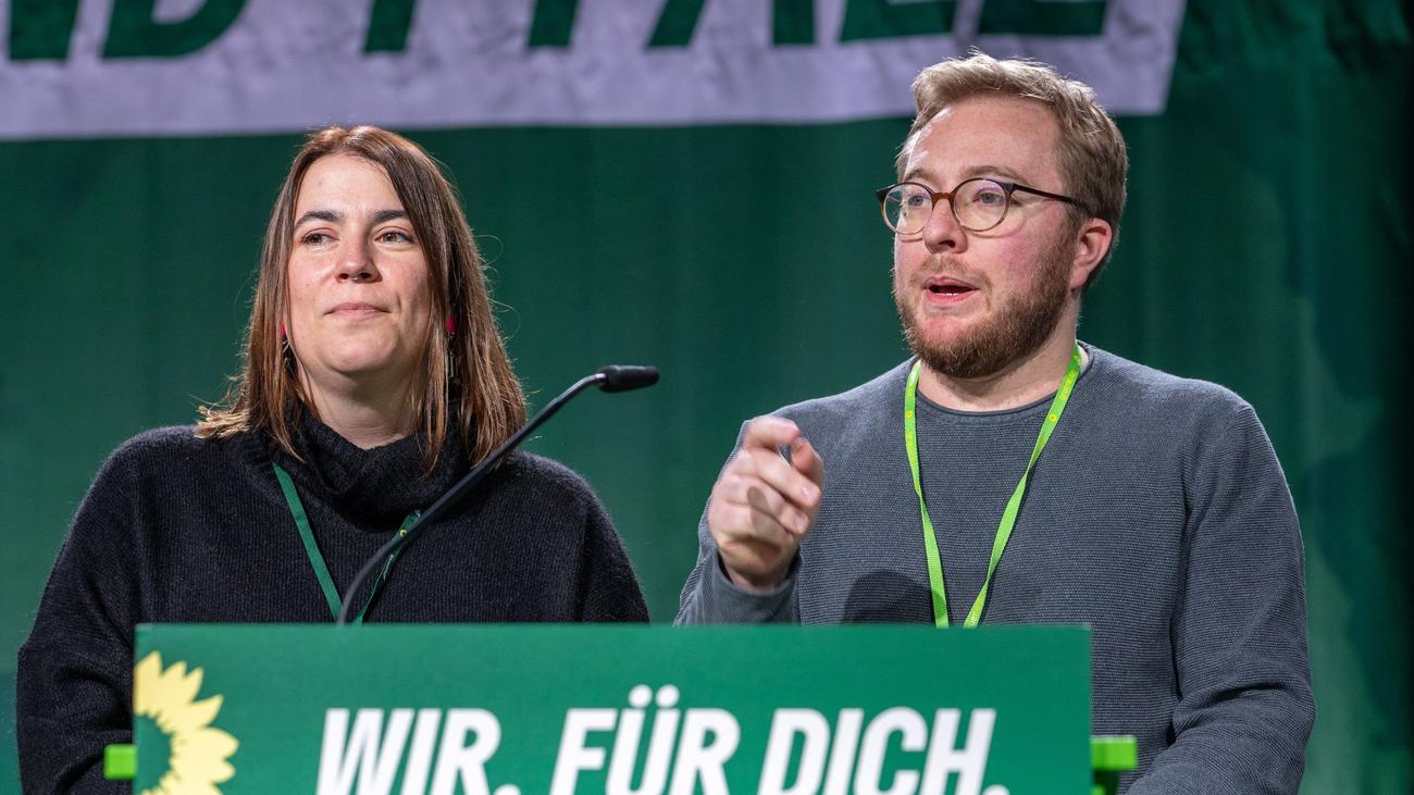 Grüne in der Opposition: Grüne wählen neue Doppelspitze - drei Kandidierende