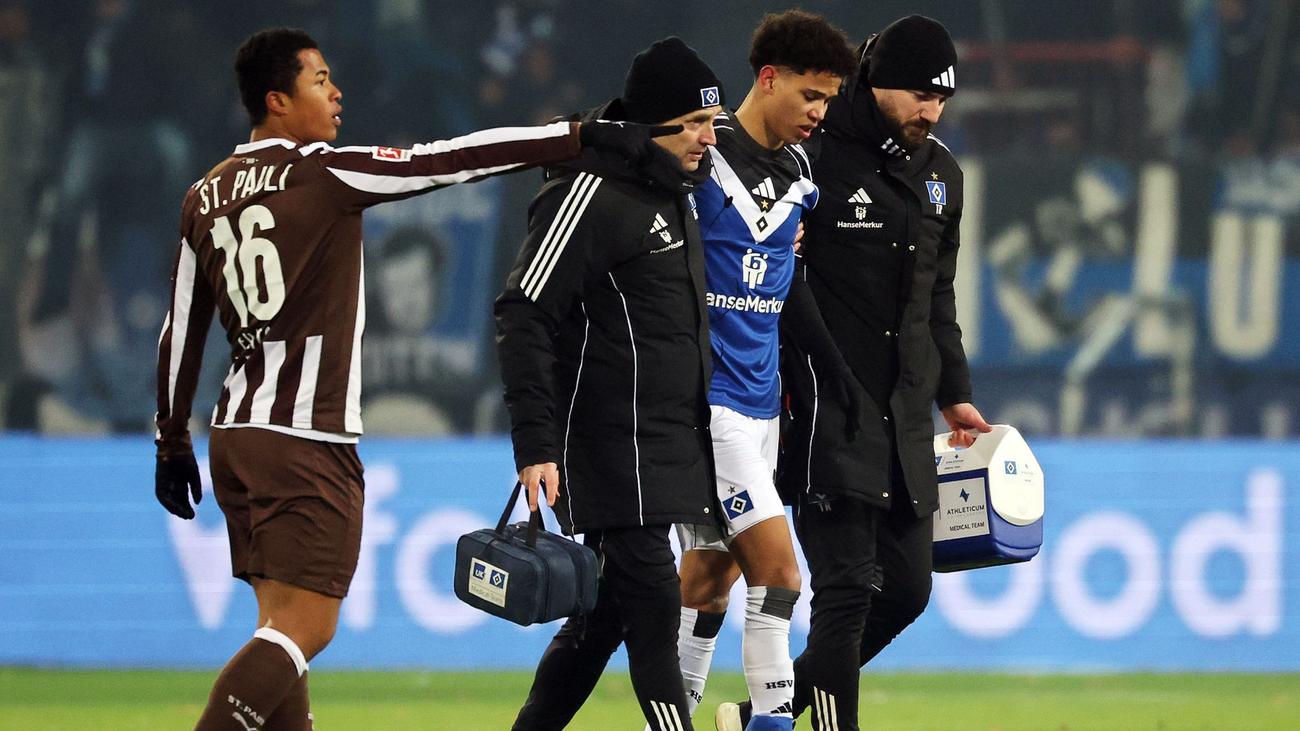 Fußball-Bundesliga: HSV-Jungprofi Rössing-Lelesiit muss operiert werden