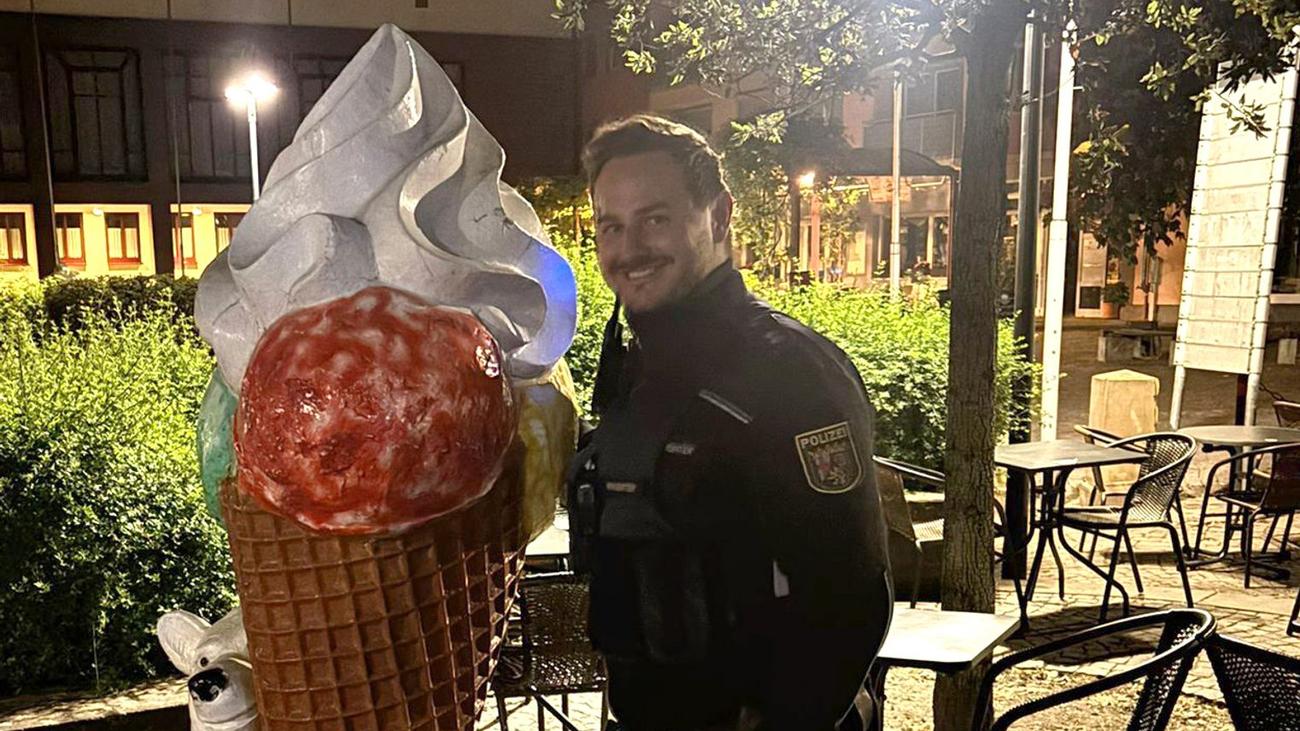 Hexen am Werk?: Rätselhafte Reise: Riesen-Eiswaffel zurück