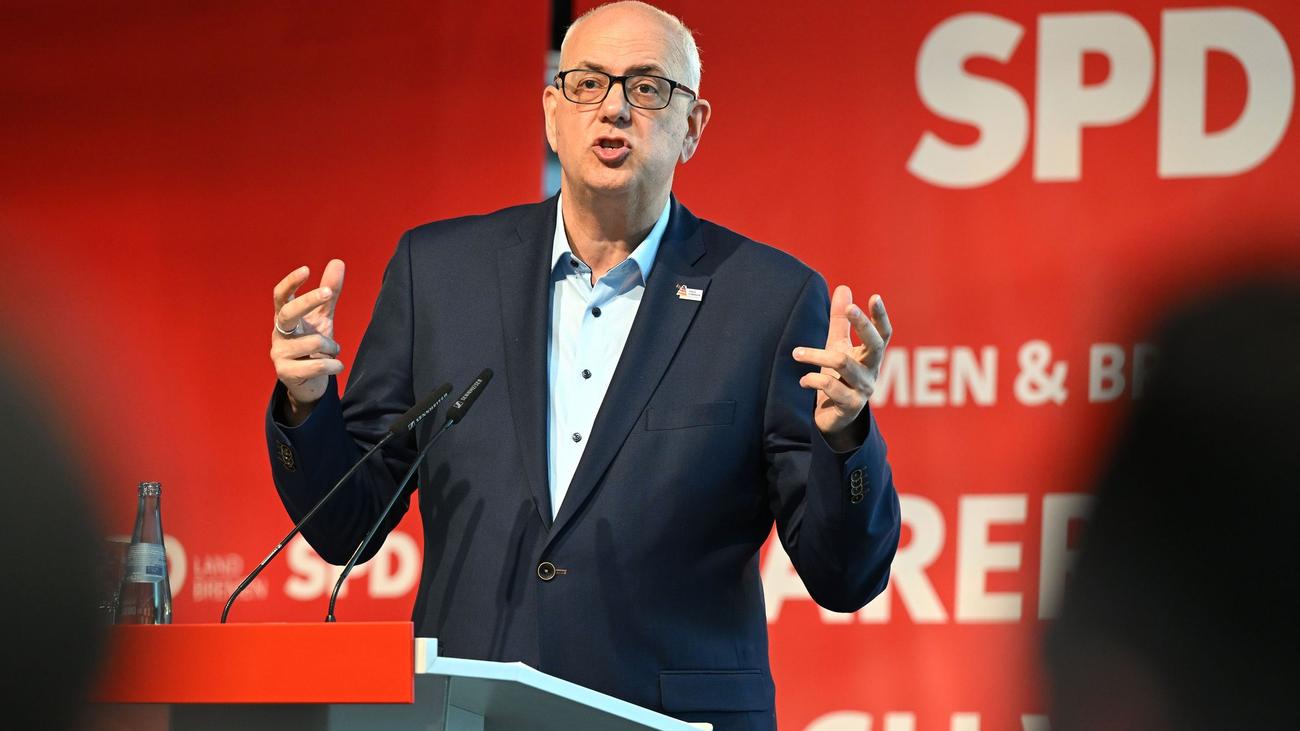 SPD-Parteitag in Bremen: Bremer Regierungschef: «Performance lässt zu wünschen übrig»