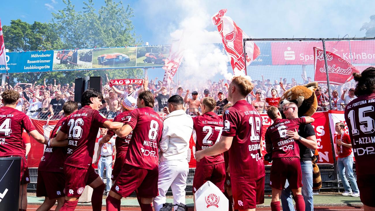 Regionalliga West: Fortuna Köln kehrt nach sieben Jahren in die 3. Liga zurück