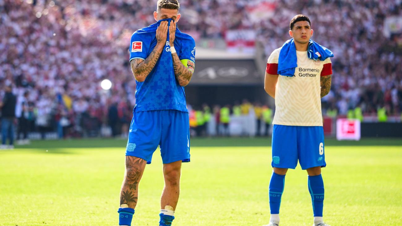 Fußball-Bundesliga: «Reicht einfach nicht»: Leverkusens Andrich komplett bedient