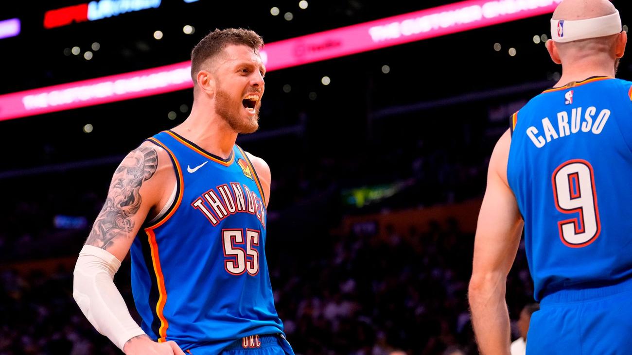 Basketball: NBA: Oklahoma stürmt weiter durch die Playoffs