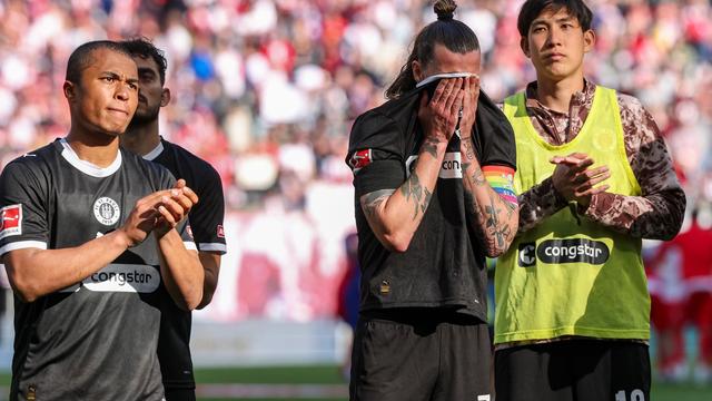 Bild: Fußball-Bundesliga: Wer steigt ab? Endspiel St. Pauli gegen Wolfsburg perfekt