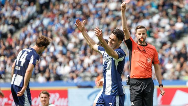 2. Bundesliga: Ein Spiel Sperre für Herthas Wiederholungstäter Brekalo