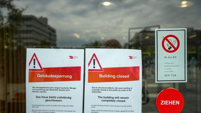 Baumängel: Marodes TU-Gebäude: Veranstaltungen verlegt oder digital