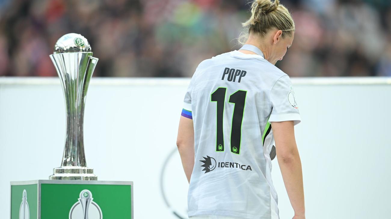 Wolfsburg unterliegt Bayern: Kein Pokalsieg am Vatertag: Popp denkt an toten Papa