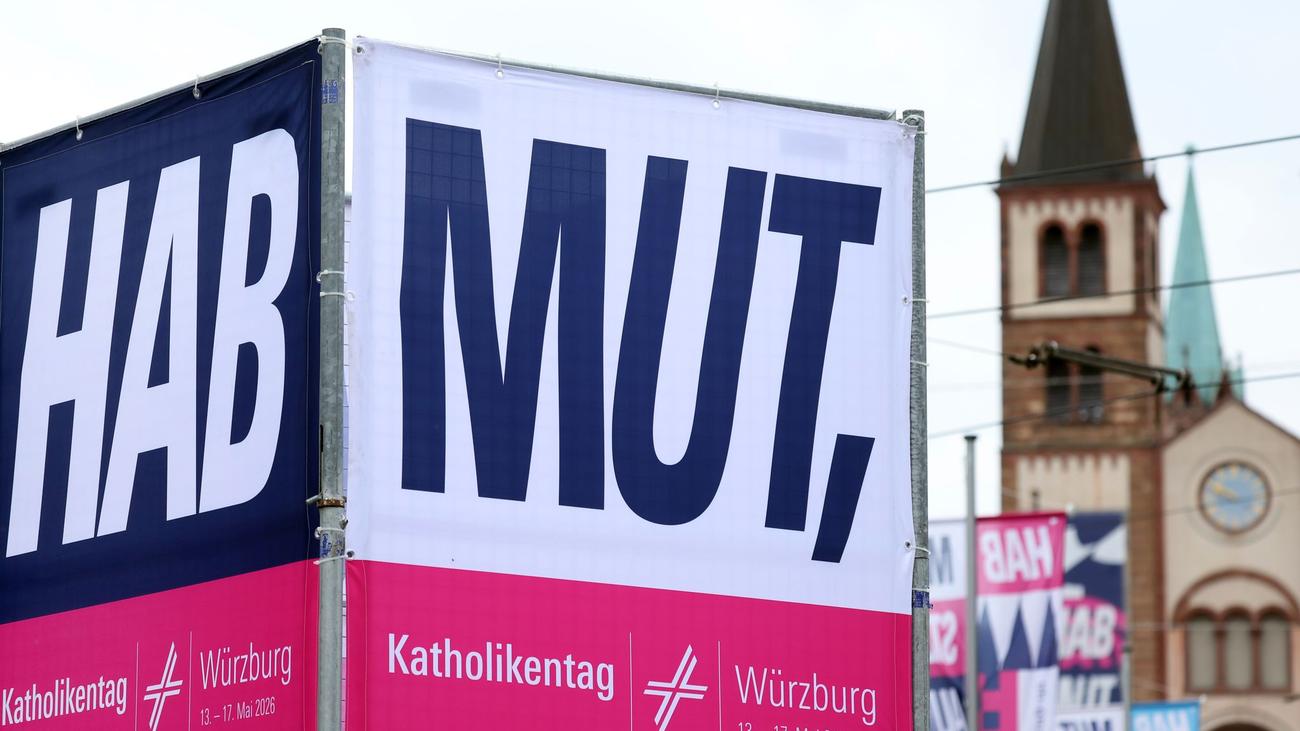 «Hab Mut, steh auf!»: Steinmeier flaniert und diskutiert beim Katholikentag
