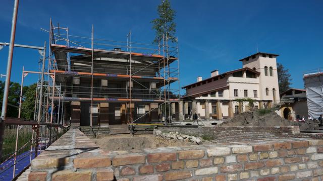 Sanierung dauert an: Erster Meilenstein: Richtfest der Römischen Bäder steht an