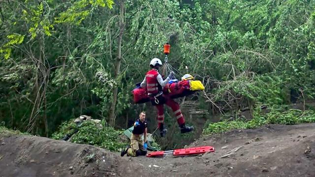 Unfall an Teufelsseechaussee: Mountainbiker bei Sturz am Teufelsberg schwer verletzt