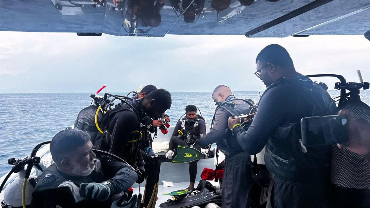 Unglück in 50 Metern Tiefe: Tote Taucher aus Italien in Höhle auf Malediven gefunden