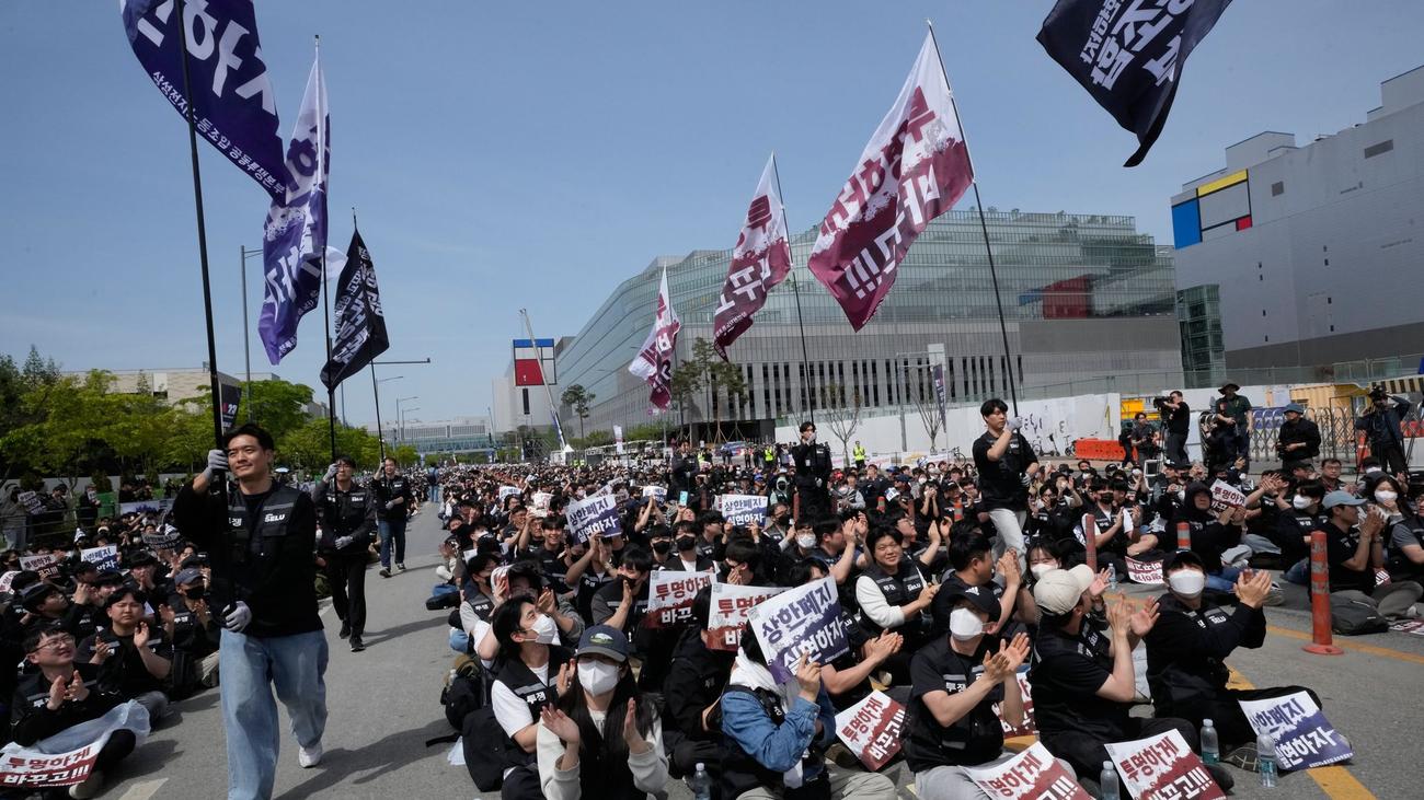 Halbleiter: Warum Samsung ein historischer Generalstreik droht
