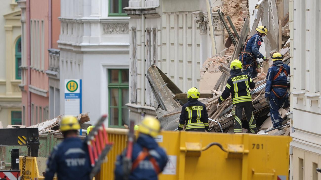Tragödie: Frauenleiche nach Hauseinsturz in Görlitz gefunden