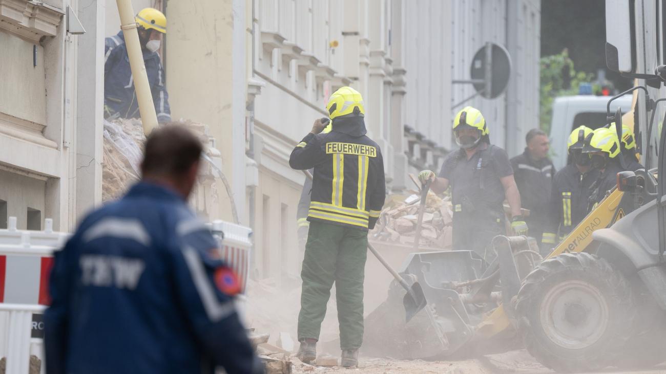 Energieversorgung: Nach Hauseinsturz: Stadtwerke arbeiten an Gasversorgung