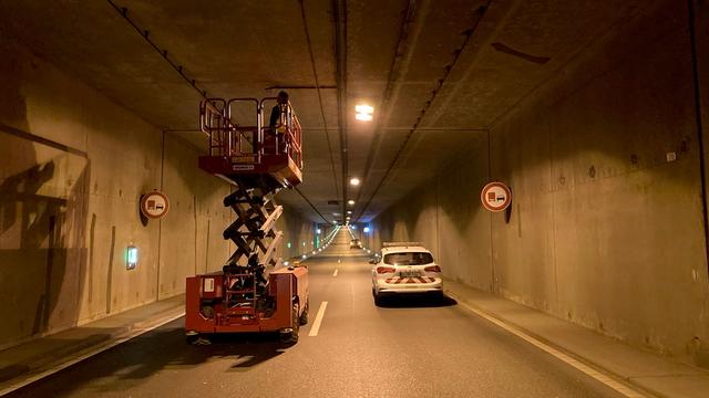 Verkehr: Tunnel auf A66 bei Neuhof wieder offen - Tempo 60 gilt