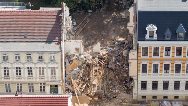 Tragödie mit drei Toten: Nach Hauseinsturz: Gasversorgung teils wiederhergestellt