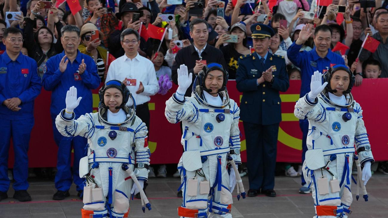 Raumfahrt: China schickt neue Besatzung zur Raumstation