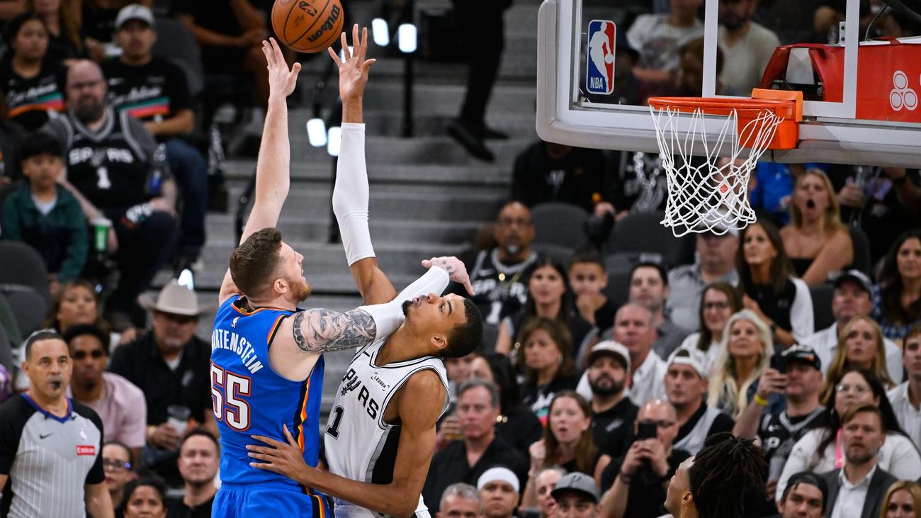 Basketball: NBA: San Antonio gleicht gegen Oklahoma City wieder aus