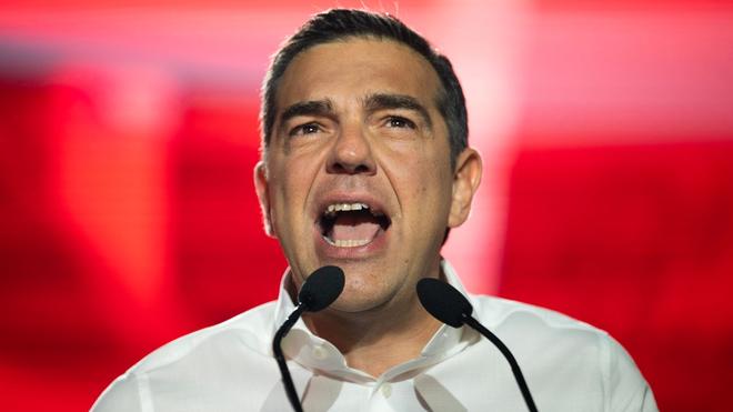  Tsipras kündigt ein politisches Comeback an. (Archivbild)
