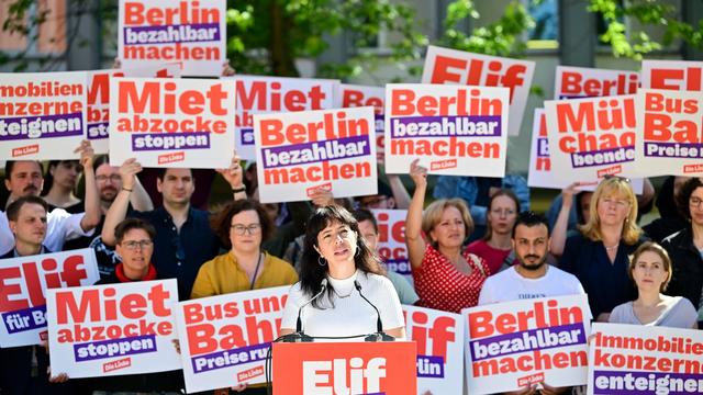 Abgeordnetenhauswahl: «Berlin bezahlbar machen» - Linke attackiert Wegner
