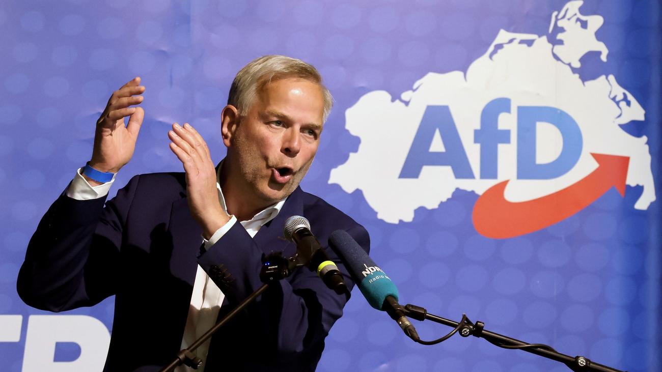 Landtagswahl: AfD in Mecklenburg-Vorpommern beschließt Wahlprogramm