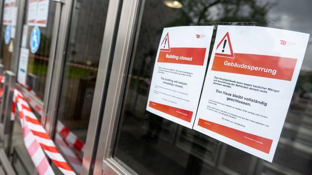 Seit dem 9. Mai geschlossen: Baustadtrat räumt Fehler bei Brandschutzkontrollen an TU ein