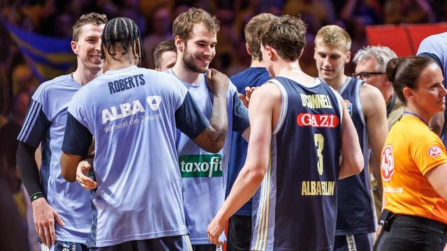 Basketball-Bundesliga: Alba vor erstem Finalmatchball: «Mit diesem Druck umgehen»