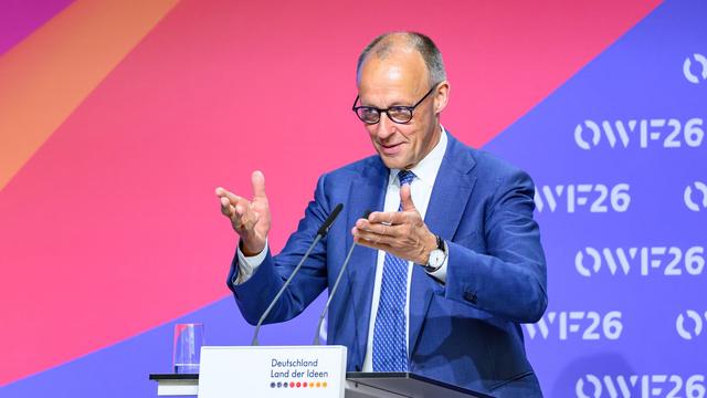 Wirtschaftskonferenz: Merz: «Es gibt keinen Grund für Pessimismus»