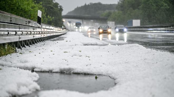 Wetter: Gewitter ziehen über Heidenheim hinweg.