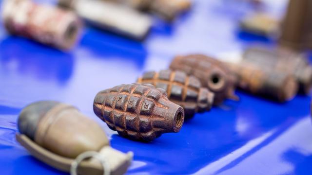 Bomben, Granaten und Minen: Mehr als 230 Tonnen Kampfmittel geräumt