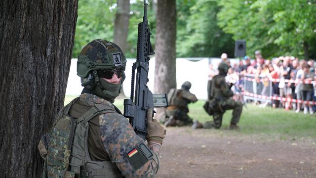 Tag der Bundeswehr: «Bundeswehr von innen» beim Aktionstag in Weißenfels