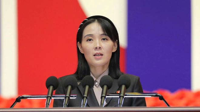  Nordkoreas Kim Yo Jong, Schwester von Machthaber Kim Jong Un, erteilt Bemühungen zur nuklearen Abrüstung des Landes eine klare Absage. (Archivbild)