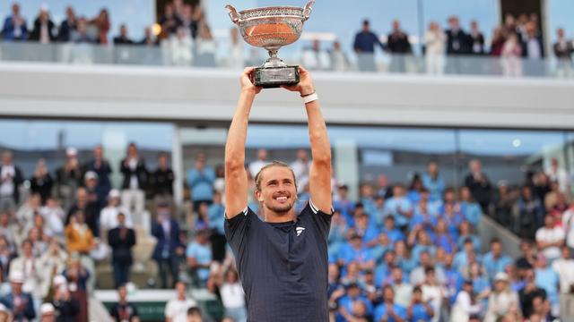 French Open im Tennis: Wie einst Becker: Zverev krönt sich z