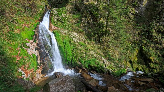 Alleinunfall: Der Unfall passierte nahe der Allerheiligen Wasserfälle. (Archivbild)