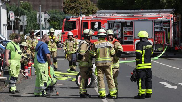 Alarm: Gas-Leck: Bundesstraße 7 voll gesperrt