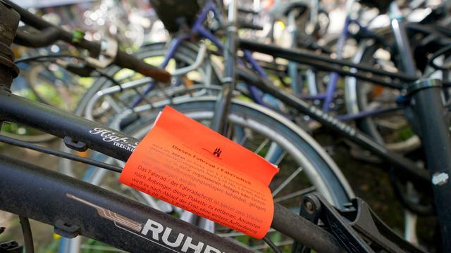 Aktion gegen Fahrradschrott: Stadtreinigung startet Sammelak