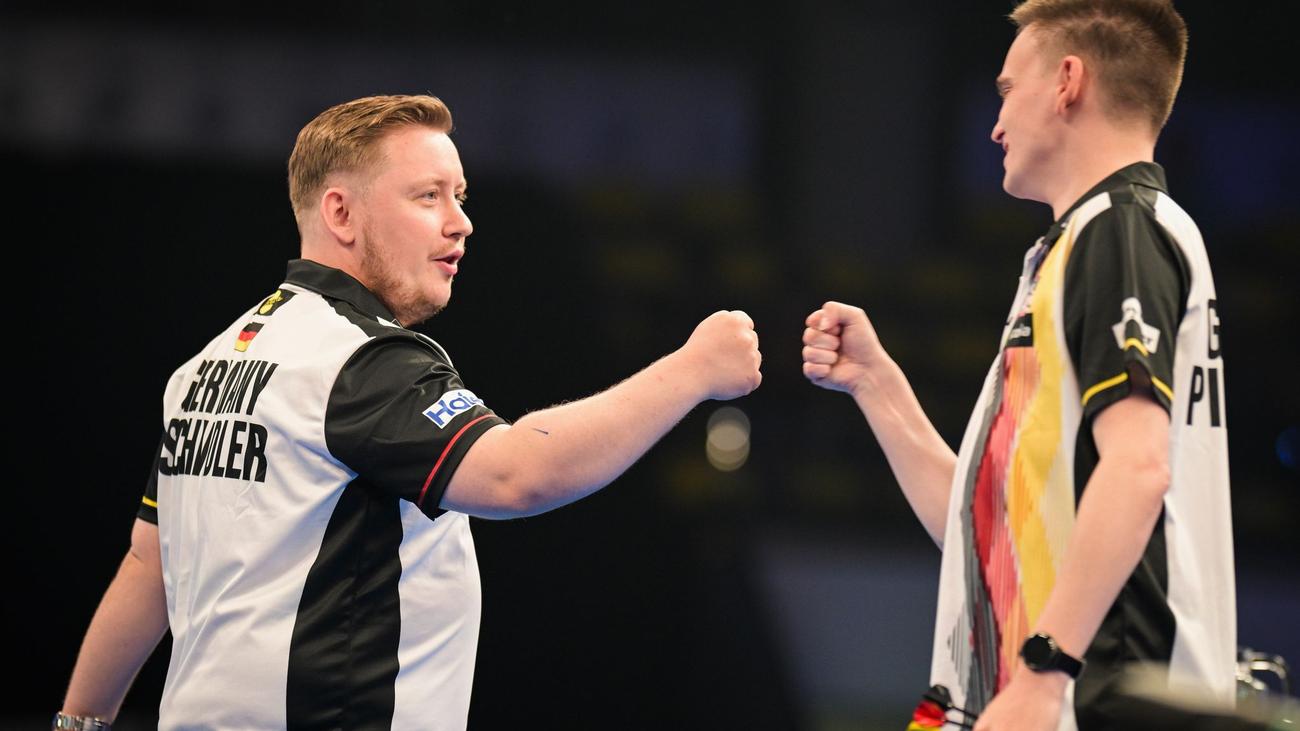 Sieg gegen Philippinen: Deutsches Darts-Duo startet mit Sieg in Team-WM