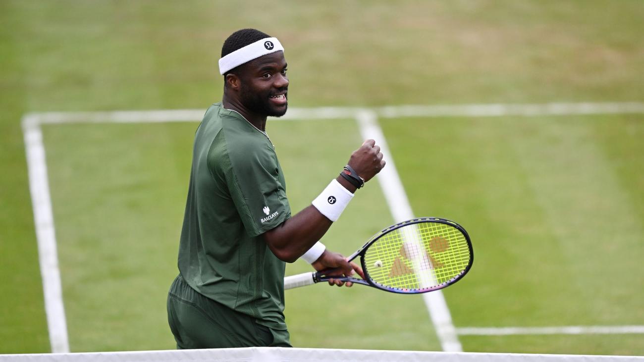 ATP-Turnier: Tiafoe erreicht Tennis-Viertelfinale in Stuttgart