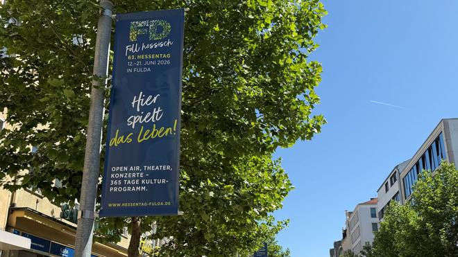 Landesfest beginnt: Fulda hat sich für den Hessentag herausgeputzt.
