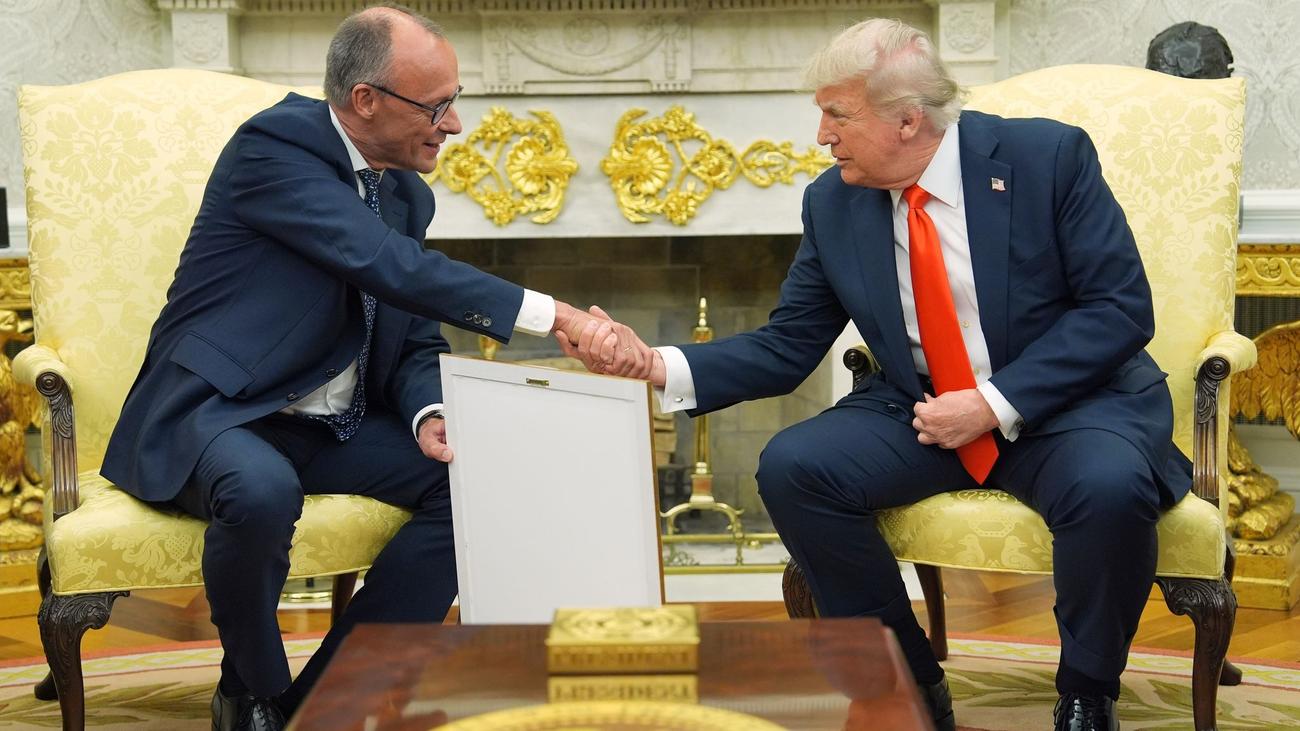 80. Geburtstag: Trump bekommt Geburtstagsgeschenk von Merz