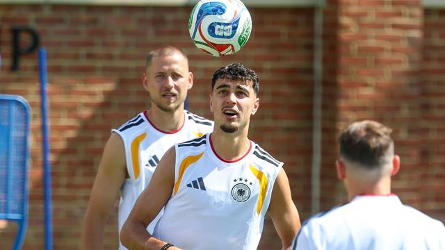 Fußball-Nationalmannschaft: Muskelspiele beim DFB-Training: «Jeder bei 100 Prozent»