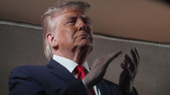  US-Präsident Trump feiert an diesem Sonntag seinen 80. Geburtstag. (Archivbild)