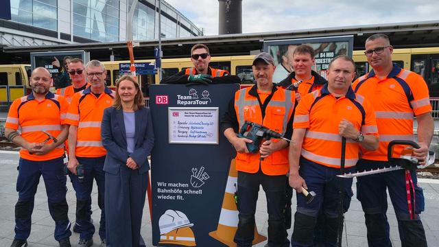Teams für Reparaturen: Deutsche Bahn setzt neue Handwerkerteams an Bahnhöfen ein