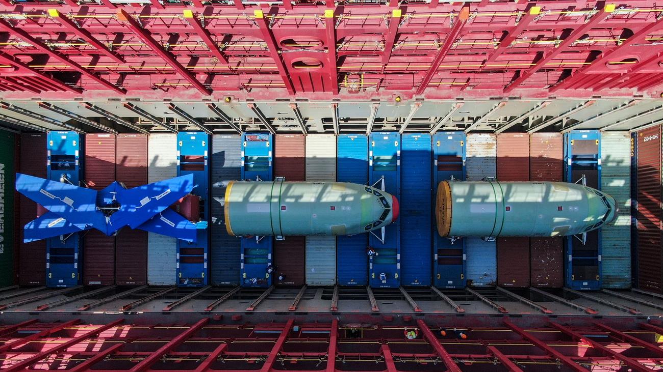 Schifffahrt: Fläche für Airbus-Flugzeugsegmente im Hafen erweitert