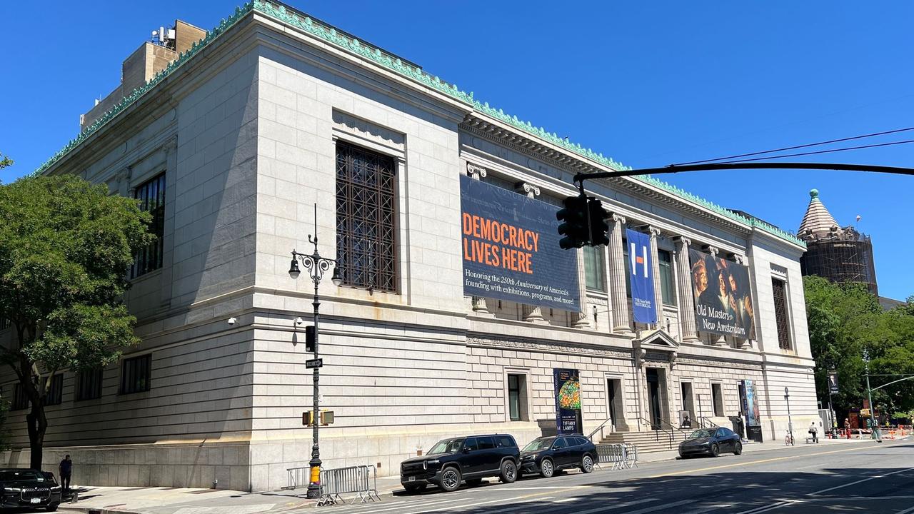 Zum 250. Geburtstag der USA: New Yorks ältestes Museum eröffnet Anbau zu Demokratie