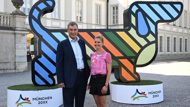 Bild: Spitzenfunktionäre zu Gast: München wirbt bei Top-Verbänden um Olympia: «Sommermärchen»