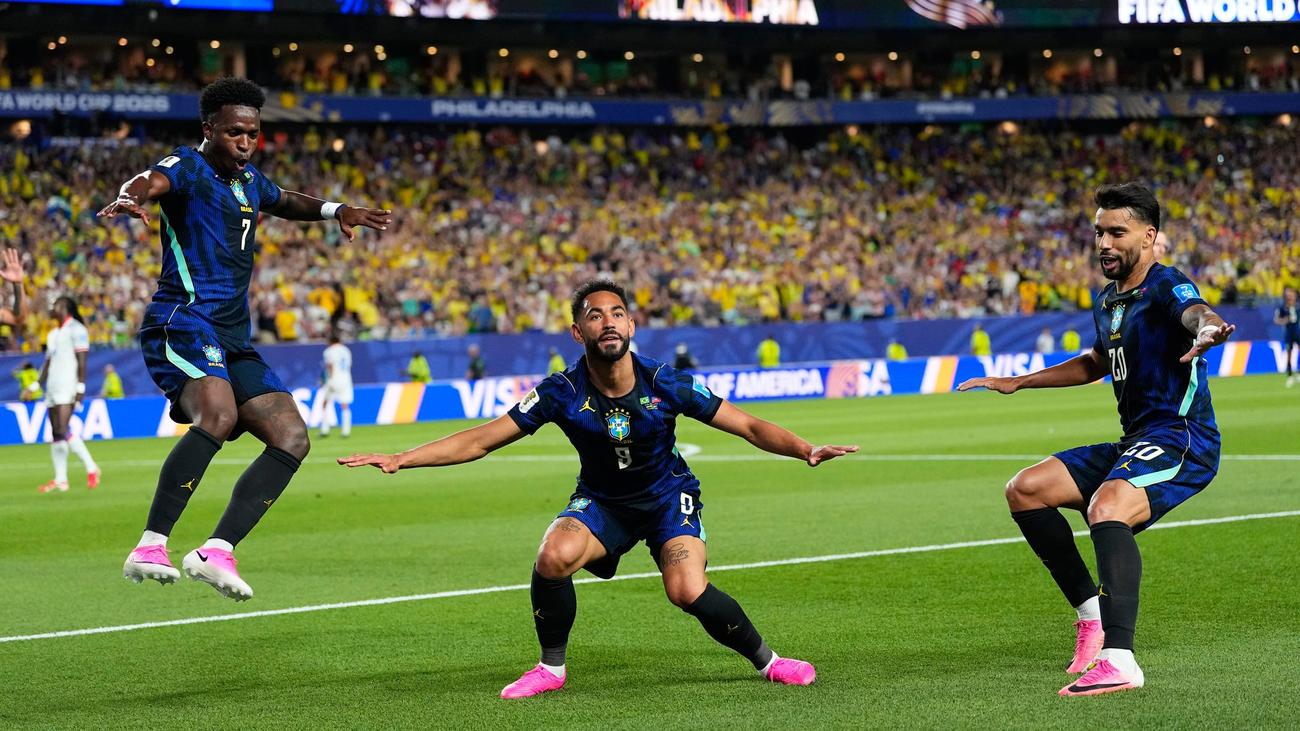 Fußball-WM: Ex-Bundesliga-Profi trifft doppelt: Brasilien schlägt Haiti