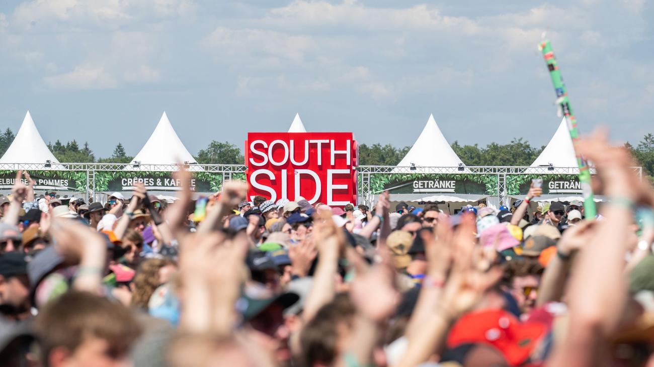 Festival: Southside-Besucher trotzen erneut Regen und Gewittern
