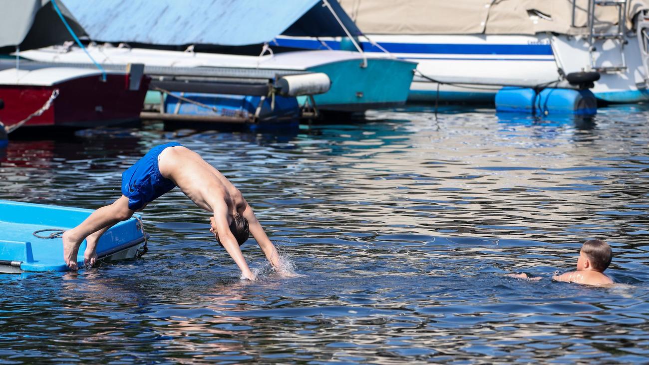Wetter: Hitzewelle hält an – bis zu 39 Grad am Mittwoch
